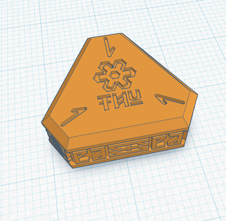 10th espaço anão relutante símbolo thurian 2 arte tokens marcadores Objetivos jogos guerra 3d print model - Mito3D