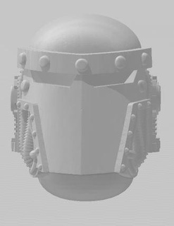 10th legio type 3 boarding helms steel gauntlets truescale wargaming space soldiers 3d print model - Mito3D