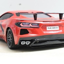 10th scale c8 corvette 2020 rc car jack garage accessory tool addiction 3d print model - Mito3D