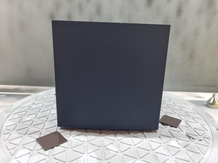 10x10cm cubo ikea skadis borda caixa 3d print model - Mito3D