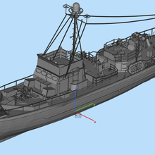 110ft sc-497 1945 ship america navy 3d print model - Mito3D