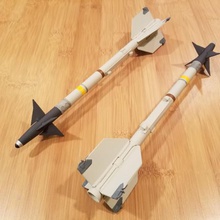 110 escala aim-9 sidewinder juego misil militar armas jet fed freewing rc 3d print model - Mito3D