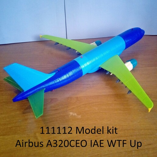 111112 airbus a320ceo iae wtf airplane aircraft a321 a320 a319 a318 jet boeing 3D print model - Mito3D
