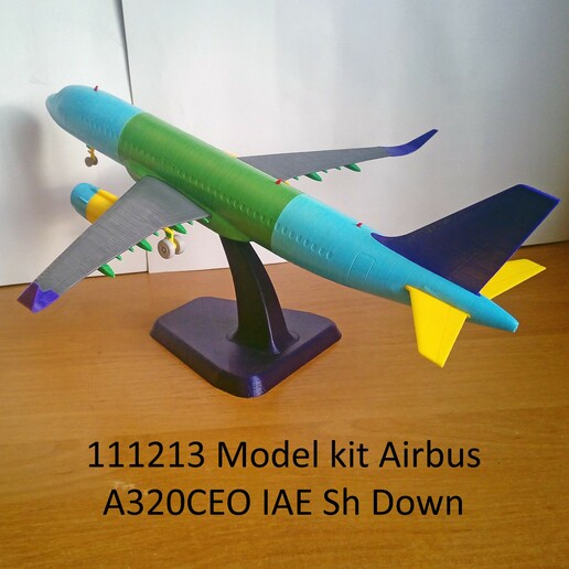 111213 Airbus a320ceo iae sh Flugzeug a321 a320 a319 a318 Jet boeing 3D print model - Mito3D