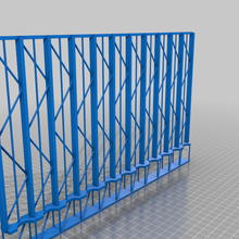 11x 25 manejar carril doble cara 15mm conduce hdd ssd electrónica 3d print model - Mito3D