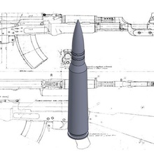 127x108mm tonto artilugio 127x108 guerra 2 dshk dshkm airsoft 3d print model - Mito3D