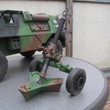 120mm mortar 1 10 3d print model - Mito3D