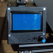 12864 monitor caso funda herramienta reprapdiscount inteligente gráficos controlador caja panel red a8 3d impresora aluminio perfil 3d print model - Mito3D