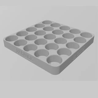 12 Spur Schrotflinte Schale geladen Sortierung Block verschiedene Neuladen Handladen Pulver Base ga Patrone 3d print model - Mito3D