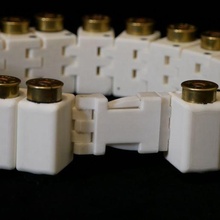 12 calibre pista cinto v2 espingarda cartuchos Concha suporte 3d print model - Mito3D