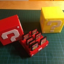 12 switch games mario question block nintendo box game 3d print model - Mito3D