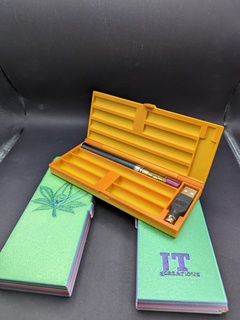 12mm svapare penna scorta scatola 420 marijuana stashbox 3d print model - Mito3D