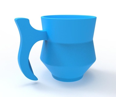 12oz mug home cup mug vase  3d print model - Mito3D