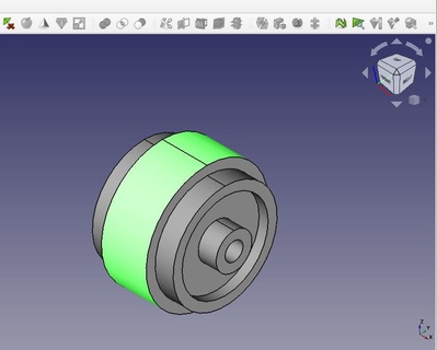 136 mm scanalato cerchi pneumatici ruote fessura scalextric 3d print model - Mito3D
