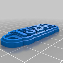 13256 customized keychains 3d print model - Mito3D