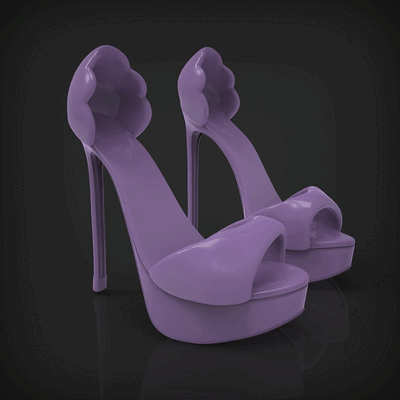 13 3d shoes model bjd doll printing ooak stl articulated dolls file art print hinges handmade figurine 3d print model - Mito3D