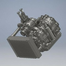 13b motore 48mm idadiecast 1 64 mazda rx7 gasserengine macchina miniatura 2020 2021 personalizzato 3dprint resinart design3d datsun wagon510 pressofuso 164 scatola fiammiferi cvvc 3d print model - Mito3D