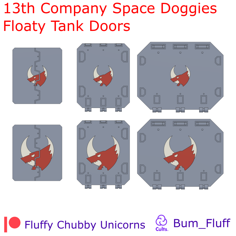 13th companhia espaço cachorrinhos flutuante tanque portas guerra martelo 42k veículos gordo unicórnio Caçando animal redemoinho Bravo bulldozer céu raspador terra saqueador Esparta espartano 28mm tampo mesa jogos gladiador repulsor 3D print model - Mito3D