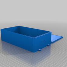 140x250x60 prova d'água caixa 3d print model - Mito3D