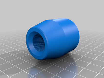 14 1mm cc agua botella adaptador airsoft heratico supresor us deporte aire libre 3d print model - Mito3D