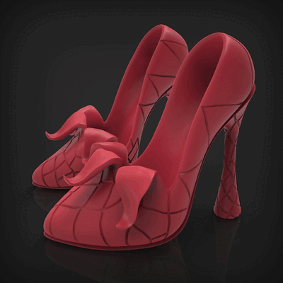 14 3d shoes model bjd doll printing ooak stl articulated dolls file fashion style shoe slippers ballet footwear protection foot boots 3dshoes bjdshoes shoesstl printshoes 3d print model - Mito3D