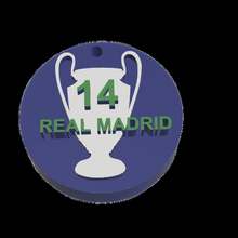 14 şampiyonlar gerçek Madrid 3d print model - Mito3D