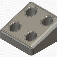 14 mm çanak Kulp destek Toplamak 3d print model - Mito3D