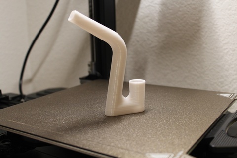 14 mm female j-hook adapter 145mm 145 14mm 23 joint cannabis puffco proxy petg pla 3d print model - Mito3D