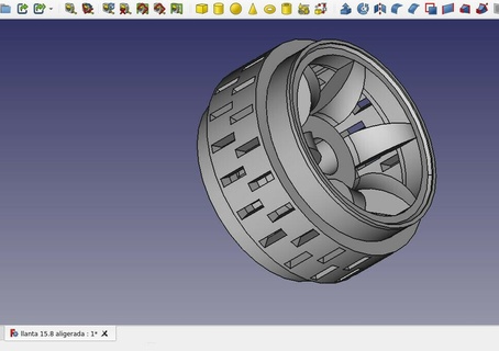 158 mm alleggerito cerchio pneumatici ruote fessura scalextric 3d print model - Mito3D
