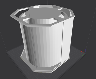 150mm diameter round pot tray mold shell Home planters pots 3d print model - Mito3D