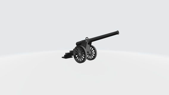 155mm korkmuş m1877 3d print model - Mito3D