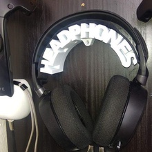 15 cm headphones wall hanger headphone stand gaming 3d print model - Mito3D