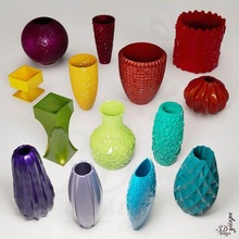 15 vases dessins yiixpe plante sculpture pot impression jardin modèle décoration résine sla vase fleur stl conception 3d print model - Mito3D