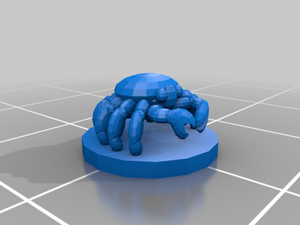 15mm crab d&d dnd pathfinder starfinder pocket-dungeons pocket-tactics multiverse 3d printing 3d print model - Mito3D