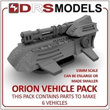 15mm escala orion veículos veículo brinquedo militares sci fi poli jogo guerra tanques jogos tampo mesa modelos 3d impressão 3d print model - Mito3D