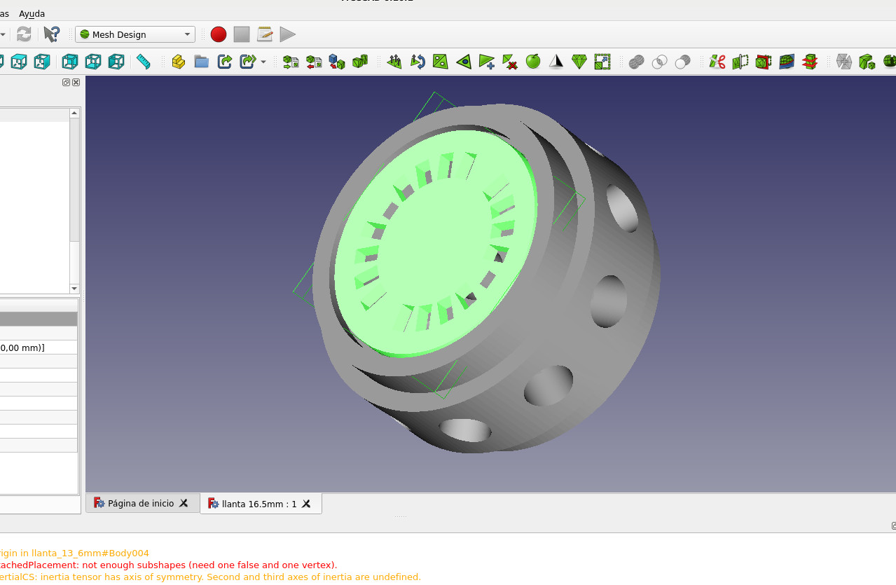 165 mm fessura cerchio pneumatici ruote scalextric 3D print model - Mito3D