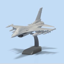 16 bloquear 50 1 72 f luchando avión jet escala nasa guerra ender 3d print model - Mito3D