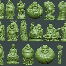 16 boutique buddha art 3d print model - Mito3D