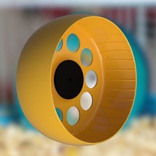 16cm hamster wheel toy bearing 3d print model - Mito3D