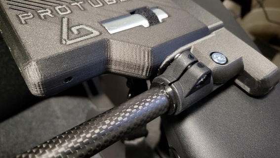 16mm 18mm tube adapter vr gunstock glistco pavlov protube video games consoles gaming 3d print model - Mito3D