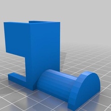 16mm mensola cuffia clip attrezzo 3d stampa 3d print model - Mito3D