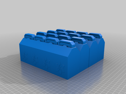 16x Boden Blocker Block Hersteller 3d print model - Mito3D