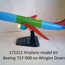 171211 boeing 737 900 winglet avión aeronave 600 700 800 aerobús 3d print model - Mito3D