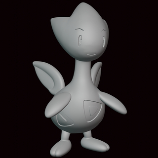 176 togetico Pokemon figura statua video gioco videogiochi miniatura scultura fan art figurina oro argento gestione 3d print model - Mito3D