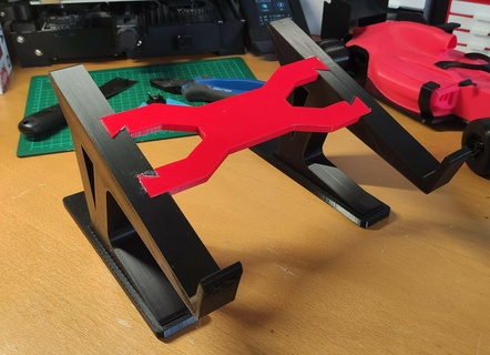 17 laptop stand pc support 3d print model - Mito3D