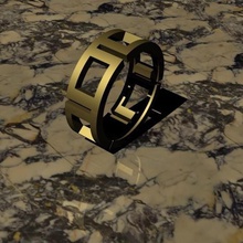 18082018 jewelry ring 3d print model - Mito3D