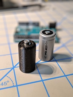 18350 dummy battery camera gimbal evo ss diy tools makers 3d print model - Mito3D