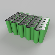 18650 10s5p batteria pacco visualizzazione 3d print model - Mito3D