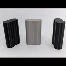 18650 batería caja imanes v2 artilugio caso funda vape Linterna ecig cigarrillo electrónico cigarette 3d print model - Mito3D