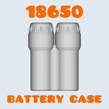 18650 bateria caso bainha gadget caixa 3d print model - Mito3D